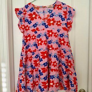 Entro Floral Baby Doll Dress
